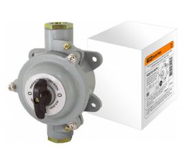 Пакетный выключатель TDM ПВ3-40 3П 40А 220В, силуминовый корпус, IP56 SQ0723-0070 