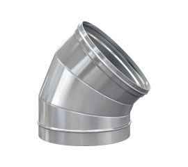 Отвод 45 градусов (250х0.5 мм; AISI 304) РОССТИН НФ-00001501 
