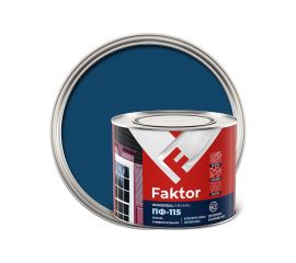 Эмаль ЯРОСЛАВСКИЕ КРАСКИ FAKTOR ПФ-115 (синяя; банка 1,9 кг) 214728 