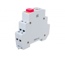 Кнопочный выключатель с индикацией TDM ВКИ-47 красный LED 2НО;1НЗ AC/DC SQ0214-0002 