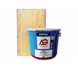 Яхтный лак Avantgarde высокой твердости, полуматовый, бесцветный, 2 л, 2.1 кг 77690 