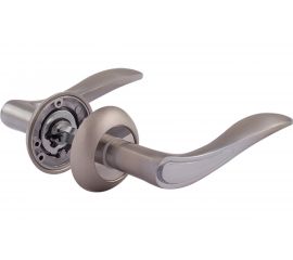 Дверная ручка НОРА-М 105А AL мат.хром 15503 