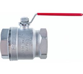 Шаровой кран Giacomini R250D 2"", внутренняя/внутренняя, ручка-рычаг красный, хромированный R250X008 