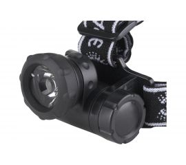 Светодиодный налобный фонарь ЭРА G1W 1Вт на батарейках 3хААА коллиматор 2 режима C0033731 