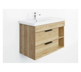 Onika Тумба подвесная с раковиной ЛЕГРАН 80.13 дуб галифакс 108047 