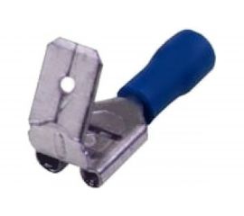 Плоская изолированная клемма REXANT гнездо 7.4мм + штекер - 6.3мм 1.5-2.5 кв.мм /РПИо 2.5-7.5 08-0424 