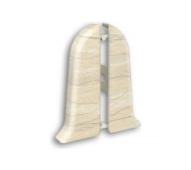 Торцевые заглушки для плинтуса IDEAL Классик 85 мм, 262 клен вермонт К-П85-Тп-Ф1 262 КЛН ВРМ 