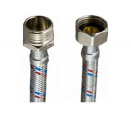 Гибкая подводка Mateu гайка 1/2 - штуцер 1/2, L 1000 мм 1.1000.01 