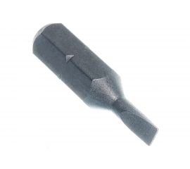 Вставка бита торцевая 1/4", Slotted, 3х0,5 мм, L=25 мм KING TONY 102503S1 