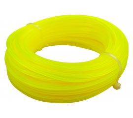 Леска (2.7 мм; 15 м; звезда) для триммера vertextools YK-666-2,7-15 