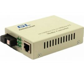 Конвертер UTP GIGALINK 100Мбит/c, WDM, LFP, SM, SC GL-MC-UTPF-SC1F-18SM-1310 