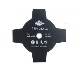 Диск для триммера 4-х лопастной (230х25.4 мм; 1.4 мм) DDE 645-488 