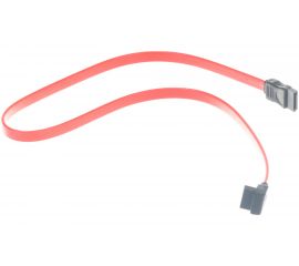 Интерфейсный кабель Cablexpert 50см, угловой разъем, 7pin/7pin, пакет SATA CC-SATA-DATA90 