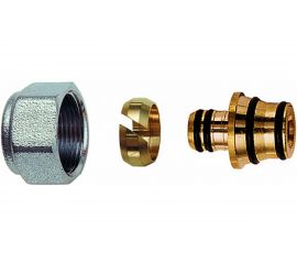 Концовка для металлопластиковых труб FAR 16х2 с накидной гайкой М24х19 FC 6055 58190 