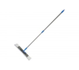 Швабра для пола Рыжий кот BRILLIANCE с насадкой из микрофибры, с абразивом, телескопической рукояткой 007959 