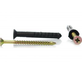 Дюбель-гвоздь INTERFIX 8 L60, потайной борт, быстрый монтаж ПП. 100 шт 1503 