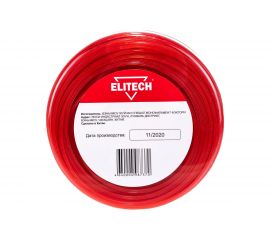 Леска для триммеров (2.4 мм; 52 м; звезда) Elitech 0809.002400 