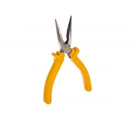 Плоскогубцы 160мм комбинированные с удлиненными закругленными губками, изолированная 1-компонентная ручка, полиро��анная GRIFF 003927 