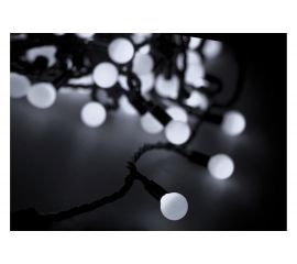 Гирлянда Neon-Night Мультишарики, диаметр 18 мм, 5м, темно-зеленый ПВХ, 25 LED, Белые 303-555 