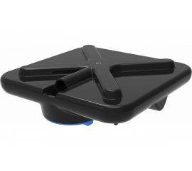 Бак для душа РОСА с крышкой и подогревом POLIMER GROUP 130 л DRS130S112 