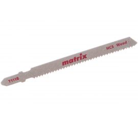 Полотно по дереву T111B (3 шт; 100х75 мм; шаг 2 мм; HCS) для электролобзика MATRIX 78225 