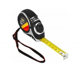 Рулетка HARDY с автоматическим фиксатором, 3мх16мм, в блистере 0700-451603 