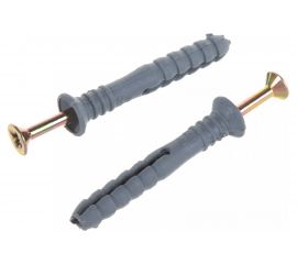 Дюбель-гвоздь с бортиком Метизный двор 6x40, 150 шт. 4690441034472 