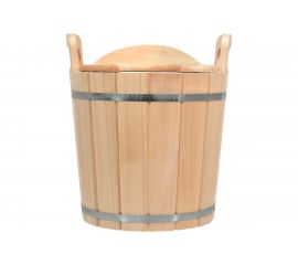 Запарник с пластиковой вставкой и крышкой Банные штучки 12л 03709 