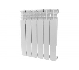 Алюминиевый радиатор ROMMER Optima 500 6 секций RAL9016 89557 