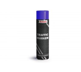 Аэрозольная краска для разметки SOFMIX TRAFFIC MARKER синяя, 1 л 510404 