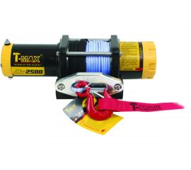 Электрическая лебедка с синтетическим тросом T-Max ATW PRO 2500 W0528 