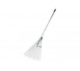 Раздвижные веерные грабли РемоКолор 15-ти зубые, оцинкованные 66-1-125 