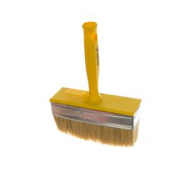 Кисть ракля 150 x 50 мм (пластиковая ручка, натуральная щетина) TOPEX Стандарт 20B969 