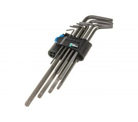 Набор Г-образных удлиненных ключей с фиксирующей функцией WERA 967/9 TX XL HF 1 9 пр. WE-024450 