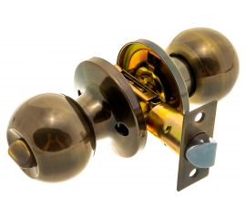 Ручка-защелка Фабрика замков 6072 AB BK СТ-00000134 