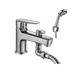 Смеситель Rossinka на борт ванны на 1 отверстие S35-38 