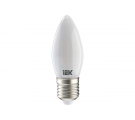 Лампа IEK серия 360, LED, C35, свеча, матовая, 7вт, 230В, 4000К, E27 LLF-C35-7-230-40-E27-FR 