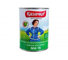 Краска Престиж МА-15 зеленая 0,9 кг 14 Казачка 21557 