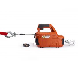 Электрическая переносная лебедка TOR SQ-04 250 кг 8,0 м 220 В с пультом 1140256 