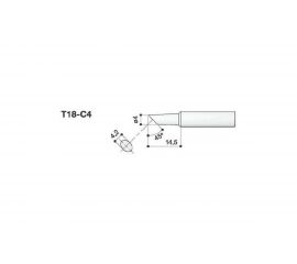 Наконечник 4 мм для паяльников FX-8801/FX-600 HAKKO T18-C4 