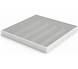 Офисный светильник Gauss MiR 35W 3500lm 5000K IP40 Грильято призма планки с БАП LED 1/1 G1-R3-00010-31GA3-2003550 