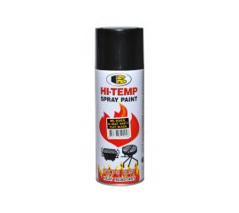 Термостойкая краска Bosny 205 С, черный матовый, аэрозоль O200 