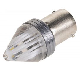 Автолампа SKYWAY диод S25 (P21W) 12V 9SMD диодa BA15s 1-конт., белая S08201476 