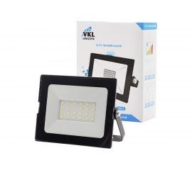 Прожектор VKL electric LED 30W VLF7-30-6500-mini-B 6500К 2700Лм 220V IP65 черный 1/ 60 1013398 