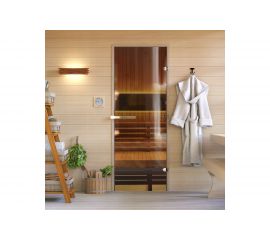 Дверь для бани DoorWood Бронза, 1800х700 мм УТ-00011684 