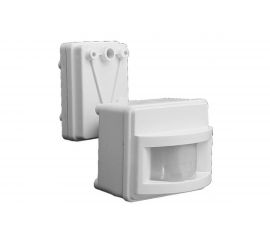 Датчик движения Jazzway PMS-IR 017 1200Вт 120гр. 2-12м WH IP44 5012998 