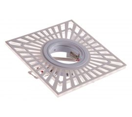 Светильник, Квадрат, Белый, Gu5.3, 3W, LED 4000K Gauss Backlight BL128 