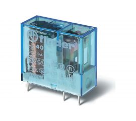 Миниатюрное реле Finder 1 перекидной контакт 10А, = 24В DC, 405190240000 