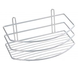 Овальная полка FIXSEN одноэтажная, хром FX-720-1 