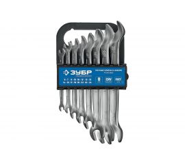 Набор рожковых гаечных ключей 8 шт 6 - 24 мм Зубр 27011-H8_z01 